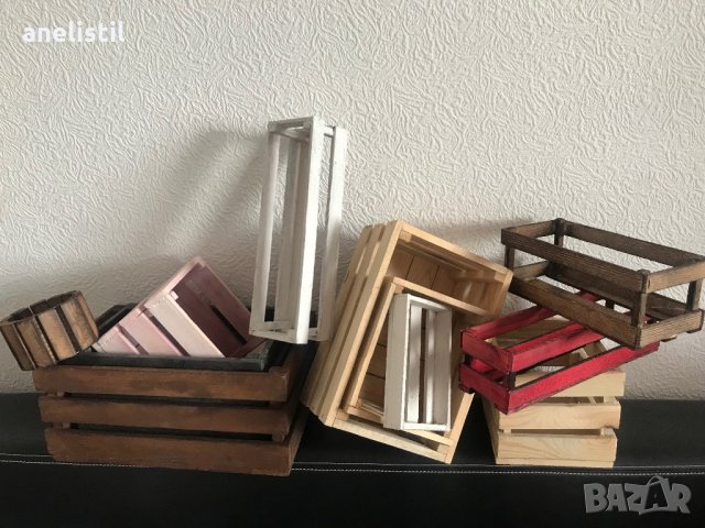 Щайги от дърво за опаковане на подаръци , снимка 1