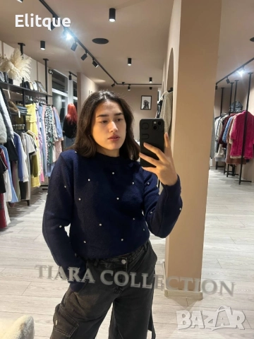 блузи с камъни , снимка 6 - Блузи с дълъг ръкав и пуловери - 52510216