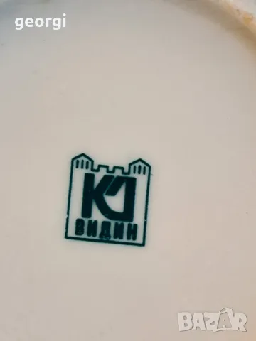 българска порцеланова каничка за мляко Видин 20/2, снимка 3 - Сервизи - 49123181