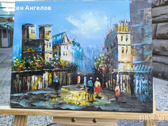 Париж 19век , снимка 2 - Картини - 52180119