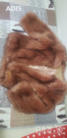 Еко кожух Италия  късо дамско палто с косми , снимка 8 - Якета - 38167279