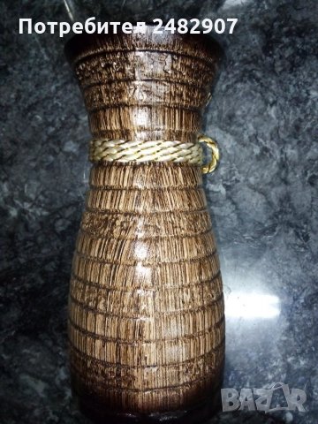 Керамична ваза, снимка 2 - Вази - 32502286