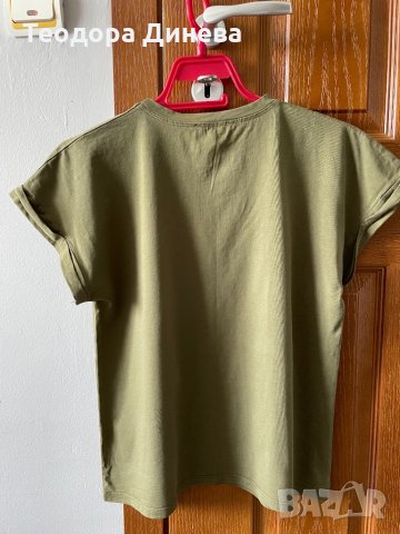 Дамска блуза Zara , снимка 2 - Тениски - 33003009