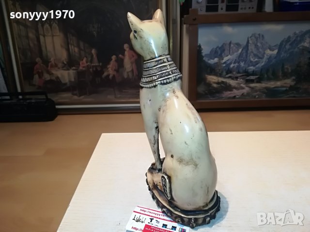 ⭐️КОТКА 30СМ-ВНОС ФРАНЦИЯ 0210221034L, снимка 16 - Антикварни и старинни предмети - 38188632