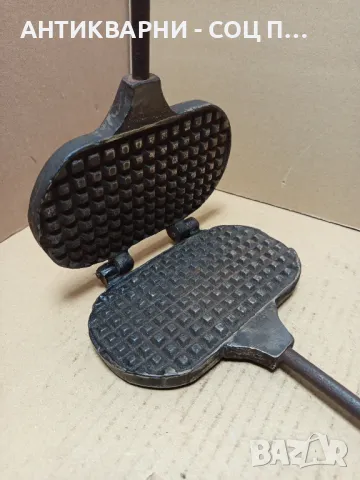 Соц Стар Гофретник., снимка 6 - Антикварни и старинни предмети - 49776739