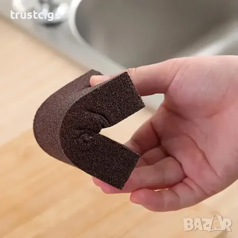Многофункционална абразивна гъба за съдове, снимка 5 - Други стоки за дома - 47390011