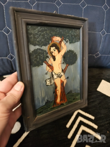 Картина найвизъм върху стъкло , снимка 2 - Картини - 51738197