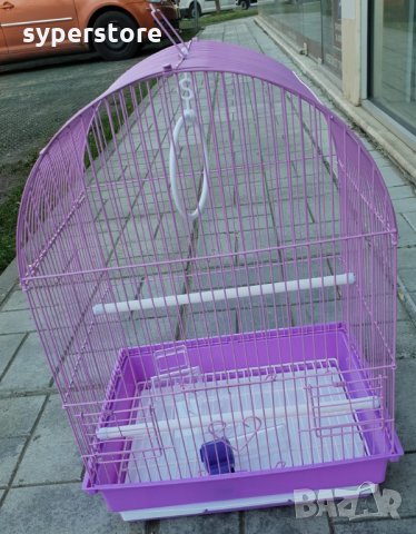 Клетка за папагали птици малка M объл покрив SS000101 за 1 или няколко броя птици, папагали, снимка 6 - За птици - 28610903