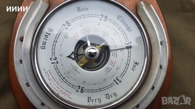Барометър, снимка 2 - Антикварни и старинни предмети - 52104629