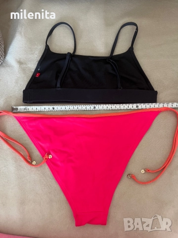 Бански 3бр. в коралов цвят М размер, HM/Avangard/Tommy Hilfiger, снимка 10 - Бански костюми - 48256845