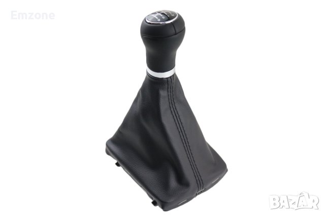 Топка за скоростен лост с кожен маншон и рамка за Ауди Audi A4 B8 А5 Q5 с 6 скорости, снимка 4 - Аксесоари и консумативи - 40480717