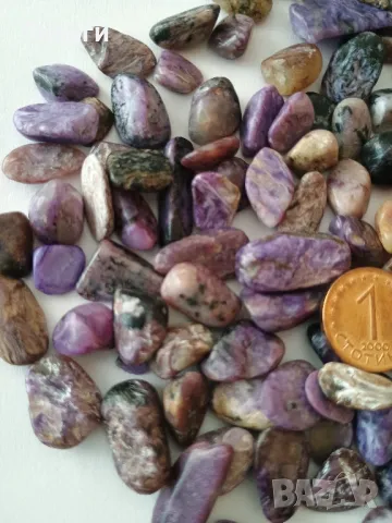 100 гр.натурален чароит, снимка 2 - Други ценни предмети - 50097334