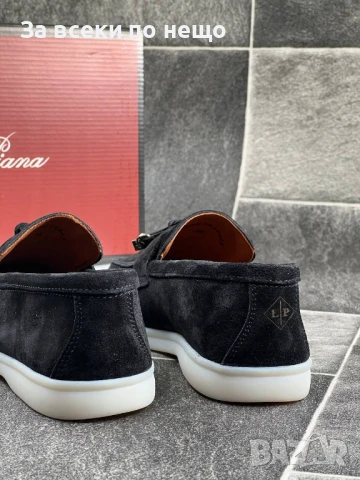 Loro Piana Дамски Черни Ежедневни Обувки Естествена Кожа🥿Дамски Мокасини Лоро Пиана Код E551, снимка 3 - Дамски ежедневни обувки - 50824602