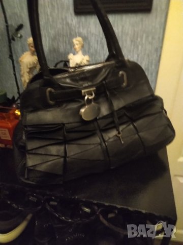 JASPER CONRAN оригинална чанта естествена кожа Намалена
