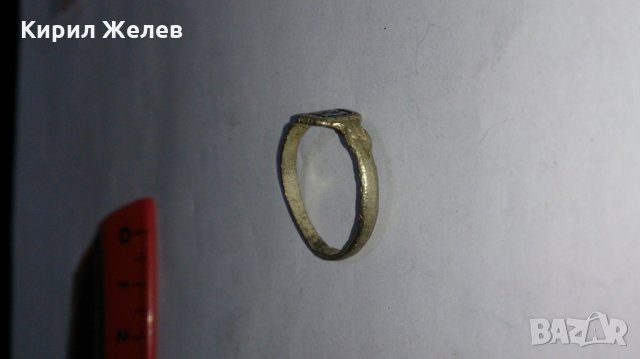 Старинен пръстен сачан над стогодишен - 60271, снимка 3 - Антикварни и старинни предмети - 28986908