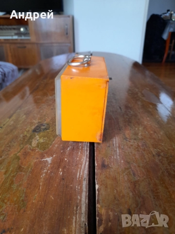 Настолен часовник,будилник СЛАВА,SLAVA #16, снимка 4 - Антикварни и старинни предмети - 51760508