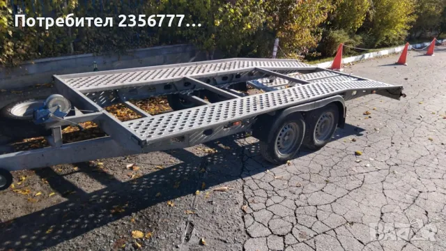 Платформа за кола под наем, снимка 3 - Ремаркета - 45583251