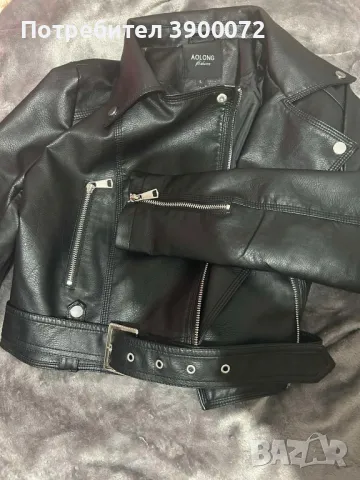 Дамско кожено яке , снимка 1