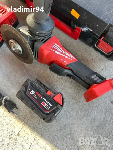 Milwaukee безчетков ъглошлайф, снимка 10 - Ъглошлайфи - 52934709