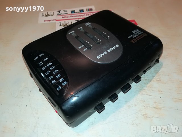★ █▬█ 🛑 ▀█▀ ★aiwa hs-ta323 reverse walkman tape/radio-france 0711221702, снимка 5 - Радиокасетофони, транзистори - 38592118