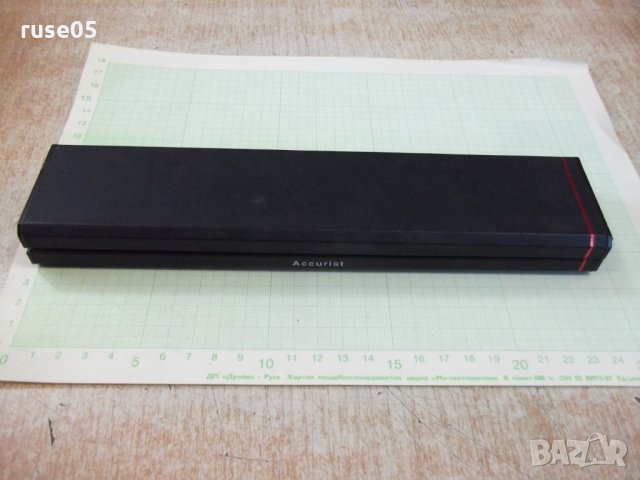 Часовник "Accurist" кварцов с каишка работещ, снимка 6 - Мъжки - 28381427