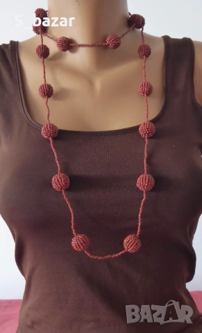 Етно сет от гердан,гривна,обеци, снимка 4 - Бижутерийни комплекти - 53250624