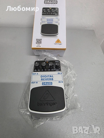 Behringer DR600 Eфект за китара, снимка 5 - Китари - 52870474