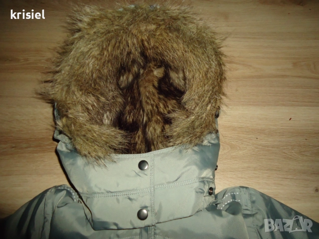 СТРАХОТНО ТОПЛА ПАРКА С ГЪШИ ПУХ--38--M номер, снимка 3 - Якета - 51929762