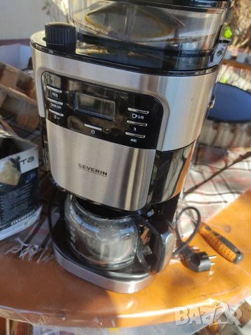 Кафемашина Severin KA 4810 кафе машина с мелачка, снимка 5 - Кафемашини - 39752863