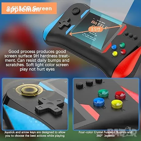 Ретро конзола X7M 500 в 1 над 500 игри игра тв, снимка 6 - Други игри и конзоли - 48513238