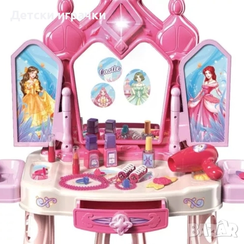 Детска тоалетка със сензор за движение столче и светлини , снимка 4 - Други - 52656554