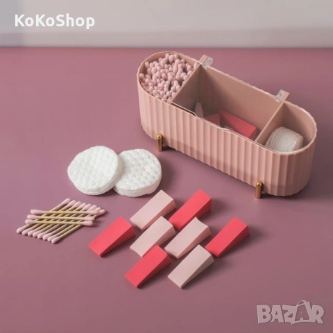 Органайзер за грим с гъбички и тампони, снимка 3 - Други - 53275204