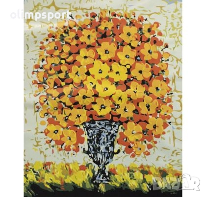 Комплект за рисуване по номера с платно 50х40 см, Модел 21 /27014634/ 