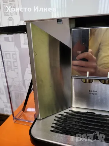 Кафеавтомат Siemens EQ 500 Бяла Кафемашина Сименс Каферобот с кана за мляко, снимка 9 - Кафемашини - 47444544