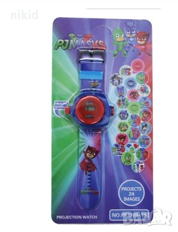 PJMASKS PJ Masks PJ Mask pjmask 3D детски часовник прожектор , снимка 5 - Детски - 28812621