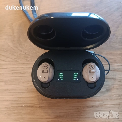 Акумулаторен слухов апарат, In-Ear, с кейс за зареждане, снимка 10 - Друга електроника - 53124462