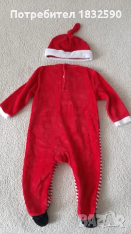 Бебешки коледен костюм 6-9 мес., снимка 2 - Други - 48063421