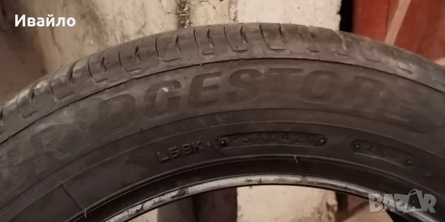Продавам 1 брой летна гума 205.55.16 дот 2020 Brijiston , снимка 3 - Гуми и джанти - 52307431