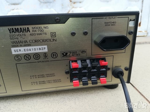 YAMAHA-RECEIVER-ВНОС SWISS 0912230826LK1ED, снимка 17 - Ресийвъри, усилватели, смесителни пултове - 43342376