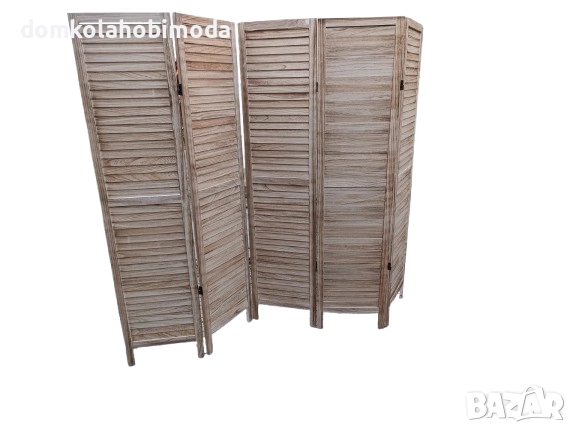 Интериорен Параван регулируем от 2 до 10 Крила, снимка 8 - Декорация за дома - 32026287