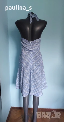 Два различни броя / Ефирна рокля, изработена по модел на Burda / Бурда , снимка 12 - Рокли - 51305284