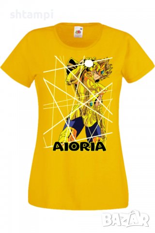 Дамска тениска Saint Seiya Leo Aiolia 02,Анимация,игра,Празник,Повод., снимка 9 - Тениски - 38074604