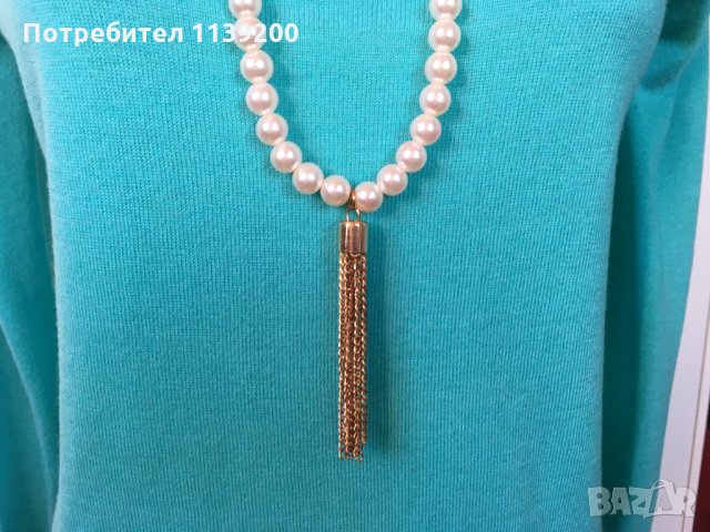 Vintage Dressing S/M елегантен секси леко изрязан гръб френски топ блуза тюркоаз, снимка 5 - Блузи с дълъг ръкав и пуловери - 27290779