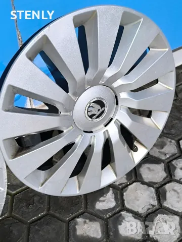 Оригинални тасове за Шкода Октавия, Superb 16цола, снимка 4 - Аксесоари и консумативи - 47602913