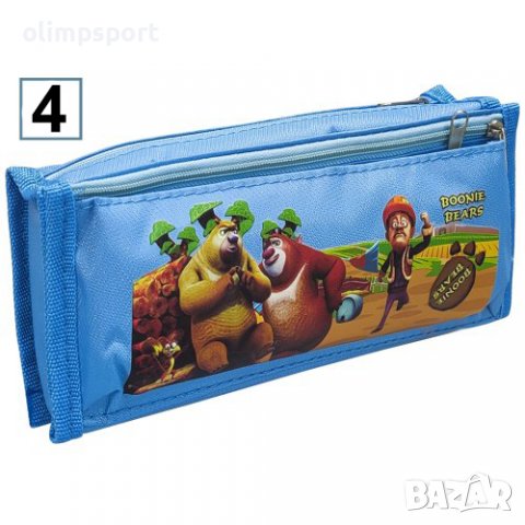 Ученически несесер с 2 основни отделения и 1 джоб TIPTOP, 21х9х6 см., снимка 5 - Ученически пособия, канцеларски материали - 39486820