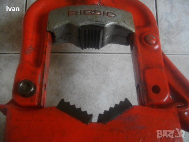 RIDGID №25-Голямо Тръбно Менгеме-1/8-4 инча-Оригинално САЩ-13 кг-135 мм Захват-РИДГИД, снимка 6 - Менгемета - 37345014