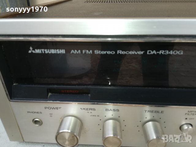 MITSUBISHI-RECEIVER-MADE IN JAPAN 2011212010, снимка 10 - Ресийвъри, усилватели, смесителни пултове - 34873107
