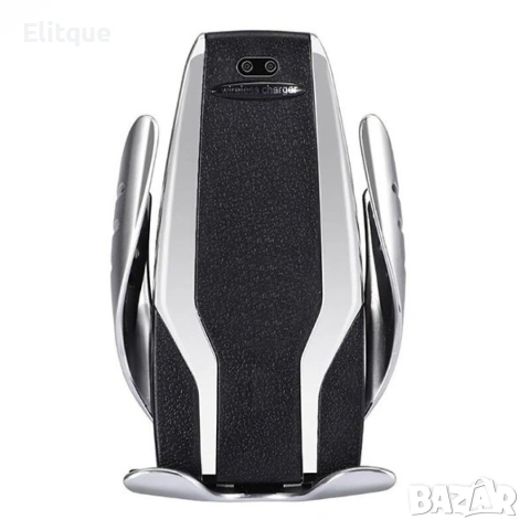 Поставка за телефон с вградено безжично зарядно за кола – Smart Sensor S6 ⚡, снимка 6 - Други стоки за дома - 53252501