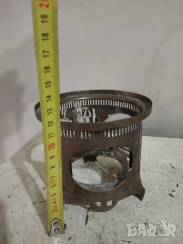 Месингов съд арт деко, снимка 3 - Антикварни и старинни предмети - 48250307