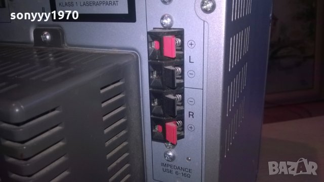 ПОРЪЧАНА-sony hcd-gp7 cd tuner reversse deck amplifier-внос швеция, снимка 17 - Аудиосистеми - 28051205